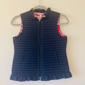 Girls Lilly Pulitzer Levie Puffer Vest